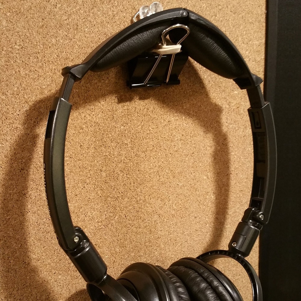 diy headphone stand